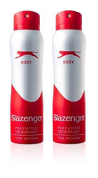 Slazenger Kırmızı Sprey Kadın Deodorant 2x150 ml