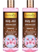 Naturix Japon Kiraz Çiçeği Duş Jeli 2x400 ml