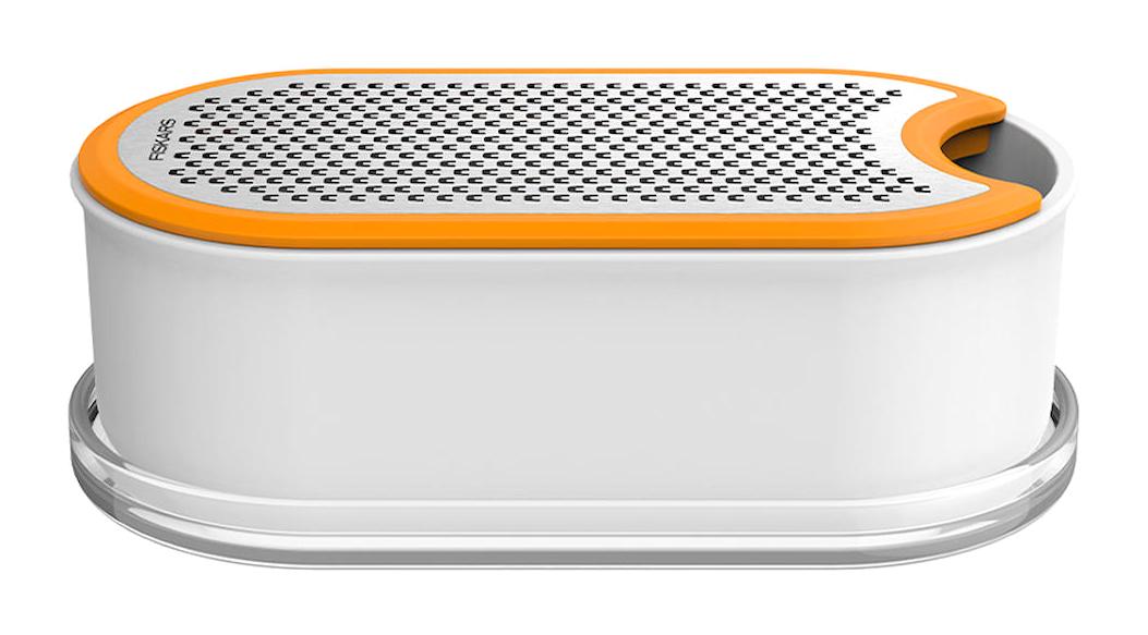 Fiskars Kutu Hazneli Plastik 2 Parça Beyaz-Turuncu Rende