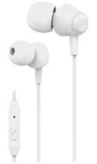 S link SL KU160 Silikonlu Mikrofonlu 3.5 mm Jak Kablolu Kulaklık Beyaz