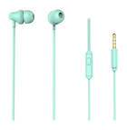 Rampage SN R99 Silikonlu Mikrofonlu 3.5 mm Jak Kablolu Kulaklık Turkuaz