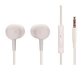 Soultech KK012B Silikonlu Mikrofonlu 3.5 mm Jak Kablolu Kulaklık Beyaz