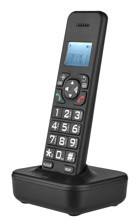 Karlak D1002B 1 Ahize Ekranlı Kablosuz Telsiz Telefon