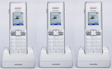 Swissvoice IH250 3 Ahize Ekranlı Kablosuz Telsiz Telefon
