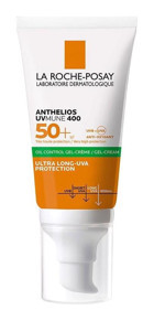 La Roche ve Posay Anthelios Anti Shine Dry Touch 50+ Faktör Kuru Ciltler İçin Nemlendirici Yüz ve Vücut Güneş Kremi 50 ml