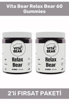 Vita Bear Relax Bear Yetişkin Vitamin 2x60 Adet Tablet