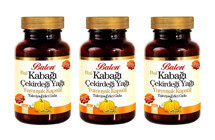 Balen Kabak Çekirdeği Kabak Çekirdeği Yağı Yetişkin Vitamin 3x100 Adet Kapsül