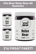 Vita Bear Relax Bear Yetişkin Vitamin 3x60 Adet Tablet
