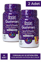 Ocean Gummies Multivitamin Jel Yetişkin Vitamin 2x60 Adet