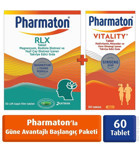 Pharmaton Vitality-Pharmaton RLX Yetişkin Vitamin 30 Adet Tablet