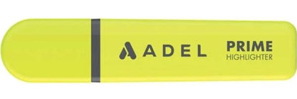 Adel Prime Highlighter Neon Sarı Fosforlu Kalem