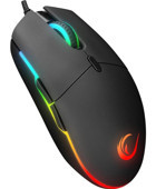 Rampage SMX-R63 GLORY RGB Makrolu Kablolu Siyah Optik Gaming Mouse