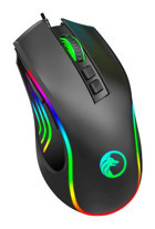 Gametech Prime RGB Ergonomik Makrolu Kablolu Siyah Optik Gaming Mouse