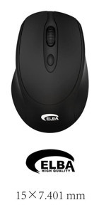 Elba B535 Ergonomik Makrolu Kablosuz Siyah Optik Gaming Mouse