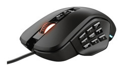 Trust GXT 970 Morfix RGB Ergonomik Makrolu Kablolu Siyah Optik Gaming Mouse