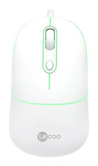 Lenovo MS110 RGB Kablolu Beyaz Optik Mouse