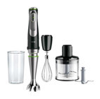 Braun Multiquick 9 Mq9135Xı 600 ml Plastik Kişisel Turbo Fonksiyonu 1200 W Çift Bıçaklı 5'li El Blender Siyah