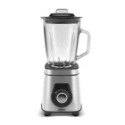 Karaca 1.5 lt Cam Buz Kırıcı Turbo Fonksiyonu 1200 W 6 Bıçaklı Smoothie Blender İnox