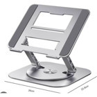 Onezero NO-104 Katlanabilir Alüminyum Dikey Ayarlanabilir Taşınabilir Ayaklı Hareketli Laptop Standı