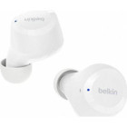 Belkin Soundform Su Geçirmez Tek Mikrofonlu 5.0 Silikonsuz Kablosuz Kulak İçi Bluetooth Kulaklık Beyaz