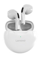 Lenovo HT38 Tek Mikrofonlu 5.0 Silikonsuz Kablosuz Kulak İçi Bluetooth Kulaklık Beyaz