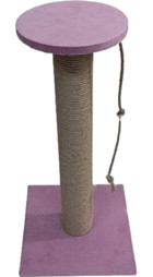 Bedspet Oturaklı 70 cm Kedi Tırmalama Tahtası Pembe