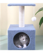 Nursoft Oturaklı Oyuncaklı 75 cm Kedi Tırmalama Tahtası