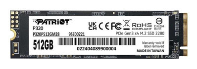 Patriot P320 PCIE M2 512 GB m2 2280 SSD
