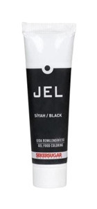 Şeker & Sugar Yenilebilir Tüp Siyah Jel Gıda Boyası 100 ml