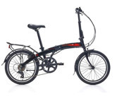 Peugeot F13 Folding 20 Jant 7 Vites Katlanır Şehir / Tur Bisikleti Siyah