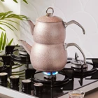 Karaca Steel Plus Granit Çaydanlık Rose