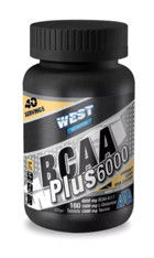 West Nutrition Plus 6000 Aminoasit 160 Adet Kapsül
