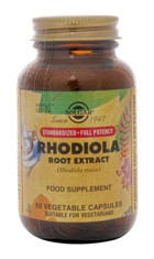 Solgar Rhodiola Root Extract L-Karnitin 60 Kapsül