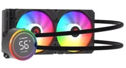 Rampage Helıos C15 3 Pin 3 Fanlı Sıvı Soğutma RGB Masaüstü İşlemci Soğutucu
