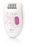 Philips HP6419-01 Satinelle Essential Genital Bölge Koltuk Altı Bacak için Tek Başlıklı Kablolu Epilatör Pembe