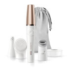 Braun FaceSpa Pro 911 Yüz Kaş Koltuk Altı Bacak için 3 Başlıklı Kablosuz Epilatör Bronz