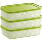 Tupperware Alaska 6'lı Plastik Saklama Kabı 3x1 lt
