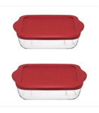 Paşabahçe 59034 4'lü Cam Saklama Kabı 2x1.95 lt