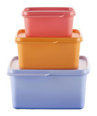 Tupperware Square 6'lı Plastik Saklama Kabı