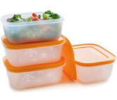 Tupperware Alaska 8'li Plastik Saklama Kabı 4x450 ml