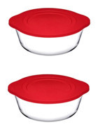 Paşabahçe 59001 4'lü Cam Saklama Kabı 2x2.1 lt