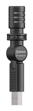 Boya By-M100Ua Condenser Type A Kablolu Siyah El Mikrofon