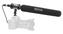 Boya By-Pvm3000L Condenser Lemo Kablolu Yayıncı Siyah El Mikrofon