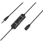 Boya By-M1S Condenser 3.5 mm Kablolu Yayıncı Siyah Yaka Mikrofon