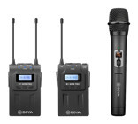 Boya By-Wm8 Pro-K4 Condenser Kablosuz Yayıncı Siyah Yaka Mikrofon