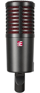 sE Electronics DynaCaster Dynamic Condenser Dinamik Kablolu Yayıncı Siyah El Mikrofon