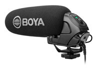 Boya By-Bm3030 Condenser Shotgun Condenser 3.5 mm Kablolu Siyah El Mikrofon