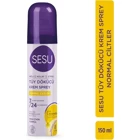 Sesu Normal Ciltler İçin Koltuk Altı Bacak Kadın Tüy Dökücü Sprey 150 ml
