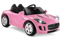 Babyhope Cougar 12 V Üstü Açık Tek Kişilik Akülü Araba Pembe