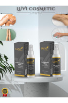 Luvi Tüm Ciltler İçin Bacak Koltuk Altı Tüm Vücut Kadın Tüy Dökücü Sprey 2x100 ml